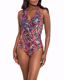 Dynasty Wrapsody Shaping Swimsuit Multi TKD Lingerie Miraclesuit Fashion F1
