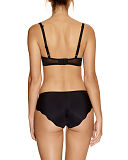Eclipse Spacer Moulded Balcony Bra and Brief Black B1