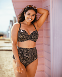 Eclipso Balcony Bikini And Reversible Brief Print Mix TKD Lingerie Curvy Kate Swim Fashion L1