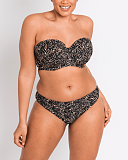 Eclipso Bandeau Bikini And Classic Brief Print Mix TKD Lingerie Curvy Kate Swim Fashion F1