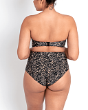 Eclipso Bandeau Bikini And Reversible Brief Print Mix TKD Lingerie Curvy Kate Swim Fashion B1