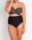 Eclipso Bandeau Bikini And Reversible Brief Print Mix TKD Lingerie Curvy Kate Swim Fashion F2