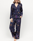 Edie Fireworks Print PJ Set Navy Mix TKD Lingerie Cyberjammies Fashion F1