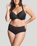 Elegance Full Cup Bra And Brief Noir TKD Lingerie Panache Fashion F2