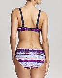 Elle Balconnet Bikini And Classic Pant Pink Multi TKD Lingerie Panache Fashion b2