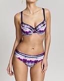 Elle Balconnet Bikini And Classic Pant Pink Multi TKD Lingerie Panache Fashion f 1