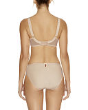 Elodie Underwired Side Support Bra And Brief Cappucino TKD Lingerie Fantasie Core B1