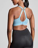 Endurance Non Padded Wired Sports Bra Sky Blue TKD Lingerie Panache Fashion B2