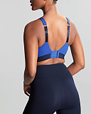 Endurance Wired Sports Bra Blue TKD Lingerie Panache Sport Fashion B1