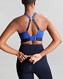 Endurance Wired Sports Bra Blue TKD Lingerie Panache Sport Fashion B2