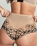 Envy Deep Brief Sand Black TKD Lingerie Panache Fashion B1