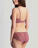 Envy Full Cup Bra And Brief Rose Mauve TKD Lingerie Panache Fashion B1