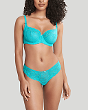 Envy Full Cup Bra And Thong Ultramarine TKD Lingerie Panache Fashion F1
