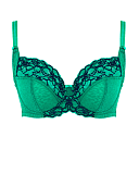 Envy Full Cup Bra Emerald Leopard TKD Lingerie Panache Fashion CF1