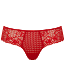 Envy Thong Poppy Red TKD Lingerie Panache Fashion CF1