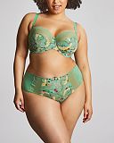 Esme Balcony Bra And Deep Brief Wonderland TKD Lingerie Sculptresse Fashion F1