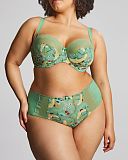 Esme Balcony Bra And Deep Brief Wonderland TKD Lingerie Sculptresse Fashion F2