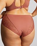 Estel Deep Brief Rose Gold TKD Lingerie Sculptresse Fashion B1