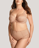 Estel Full Cup Bra And High Waist Brief Honey Sculptresse TKD Lingerie F1