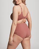 Estel Full Cup Bra And High Waist Brief Rose Gold TKD Lingerie Sculptresse Fashion B1