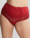 Estel High Waist Brief Raspberry TKD Lingerie Sculptresse Fashion F1