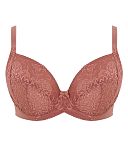 Estel Plunge Bra Brief Rose Gold TKD Lingerie Sculptresse Fashion CF1