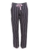 Estelle Printed Stripe Pants Navy Mix TKD Lingerie Cyberjammies Fashion CF1