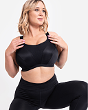 Everymove Non Padded Wired Sports Bra Black TKD Lingerie Curvy Kate Sport L1