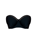First Class Bandeau Bikini Black TKD Lingerie Curvy Kate Swim Fashion CF1