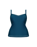 First Class Tankini Deep Teal TKD Lingerie Curvy Kate Swim Fashion CF1 min