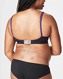 Flourish Seamless Nursing Bra Black TKD Lingerie Charley M B1