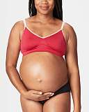Flourish Seamless Nursing Bra Cerise TKD Lingerie Charley M F1