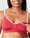 Flourish Seamless Nursing Bra Cerise TKD Lingerie Charley M F2