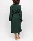 Forrest Jersey Long Dressing Gown Green TKD Lingerie Cyberjammies Fashion B1
