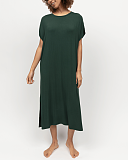 Forrest Jersey Long Nightdress Green TKD Lingerie Cyberjammies Fashion F1