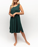 Gabrielle Jersey Swing Nightdress Green TKD Lingerie Cyberjammies Fashion F1