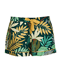 Gabrielle Palm Leaf Print Shorts Green Mix TKD Lingerie Cyberjammies Fashion CF1