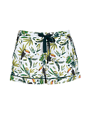 Gabrielle Toucan Printed Jersey Shorts White Mix TKD Lingerie Cyberjammies Fashion CF1