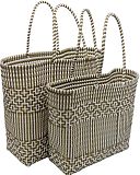 Gold And White Beach Bag Bask Drift TKD Lingerie F3