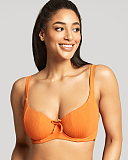 Golden Hour Scoop Bikini Orange Zest TKD Lingerie Panache Swim Fashion F1
