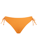 Golden Hour Tie Side Brazilian Brief Orange Zest TKD Lingerie Panache Swim Fashion CF1