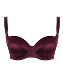 Grace Balcony Bra Bordeaux Red TKD Lingerie Panache Fashion CF1