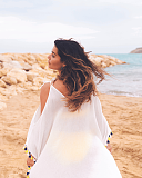 Halle Kaftan White TKD Lingerie Panache Fashion L1