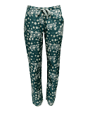 Hannah Leopard Print Pant Green Mix TKD Lingerie Cyberjammies Fashion CF1