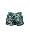 Hannah Leopard Print Short Green Mix TKD Lingerie Cyberjammies Fashion CF1