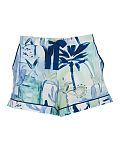 Harriet Watercolour Landscape Printed Jersey Short Cream Mix TKD Lingerie Cyberjammies Fashion CF1
