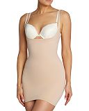 Heist Open Front Slip Beige