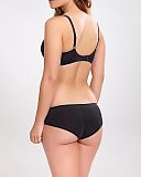 Hettie Balconnet Bra And Brief Black Grey TKD Lingerie Cleo Core B1