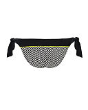 Hypnotic Monochrome Olive Tie Side Brief B