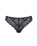 Imogen Brazilian Brief Indigo TKD Lingerie Panache Fashion CF1